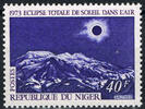 Niger 40 Francs Michel-Nr. 387, Totale Sonnenfinsternis Postfrisch. -
