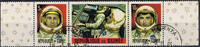 Guinea 5 - 15 Francs Michel-Nr. 302 - 304, Eroberung des Weltalls (I), Gestempelt -