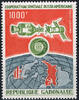 Gabun 1000 Francs Michel-Nr. 539, Amerikanisch-sowjetische Weltraumforschung, Postfrisch -