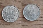 Schweiz 1 Franken Switzerland, silver coin, 1 Franken, like scan -