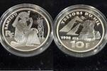 Frankreich 10 Francs France, 10 francs "treasures of nil - Ramses II.", proof with box! No COA -