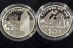 Frankreich 10 Francs France, 10 francs "treasures of nil - Champollion", proof with box! No COA -