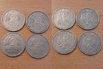 BRD 2 Mark 2 DM 1951 A-J, Weinblatt und Weintraube, sehr schön! -