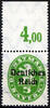 Deutsches Reich 5 Pfennig Deutsches Reich, Mi.-Nr. 115 W Dienstmarken: Teilauflage -