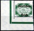 Deutsches Reich 1 1/4 Mark Deutsches Reich, Mi.-Nr. D 47 P <i>Dienstmarken: Teilauflage</i> -