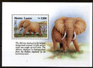 Sierra Leone 1 Block Sierra Leone, Mi-Nr. 2059 (Bl. 228), Tiermotiv Elefanten -