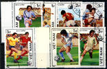 Vietnam-Nord 7 Werte Vietnam-Nord, Mi-Nr. 1664-70, Fußball-Weltmeisterschaft, Mexico -