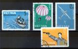 Vietnam-Nord 4 Werte Vietnam-Nord, Mi-Nr. 330-33, Nat. Wehrertüchtigungsspiele -