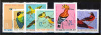Vietnam-Nord 6 Werte Vietnam-Nord, Mi-Nr. 456-61, Einheimische Vögel -
