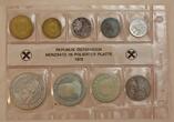 1972 Republik Österreich,Münzsatz in Polierter Platte Proof