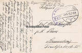 Deutsches Reich / Wilhelmshaven 1915 Ansichtskarte / Postkarte / Wilhelmshaven Offizier-Kasino (Parkfront) 2