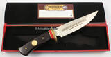 USA O.J. Großes Bowie-Messer im Etui / American West / Gold and Silver Coin 1-2