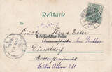 Wiesbaden 1901 Ansichtskarte / Postkarte / Rathhaus 2-3