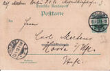 Deutsches Reich/Hessen 1903 Ansichtskarte/Deutscher Volksbund/Redakteur Hans von Mosch 2