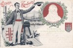 Hamburg Ansichtskarte/Postkarte/Litho/Prägekarte/Gruss aus Hamburg!/Fried.Ludw.Jahn./... -