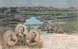 Myslowitz/Oberschlesien Ansichtskarte/Postkarte/Gruss von der Drei-Kaiserreichs-Ecke bei Myslowitz ... -