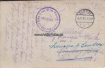 Deutsches Reich/Polen/Warschau Fotokarte mit Feldpoststempel Zegrze 5.11.17. und Stempel 4.Komp. II. Batt. Inf. -