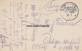 Deutsches Reich Ansichtskarte / Feldpost / Marine-Schiffspost No. 199 / 3. Torpedoboots-Halbflottille -