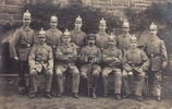 Deutsches Reich Fotokarte / Jäger-Gruppe -