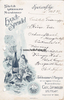 Eyach / Börstingen / Starzach / Stuttgart Speisekarte / Menükarte / Litho / Eyach-Sprudel / Carl Spingler / Tafelwasser... -