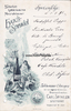 Eyach / Börstingen / Starzach / Stuttgart Speisekarte / Menükarte / Litho / Eyach-Sprudel / Carl Spingler / Tafelwasser... -