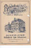 Pirmasens Speisekarte / Menükarte / Litho / Bahnhofhotel Pirmasens / Inh. J. Matheis. -