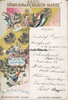 Wiesbaden-Schierstein / Rheingau Speisekarte / Menükarte / Litho / Sect: Söhnlein & Co. Kaiser-Marke -