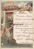 Groß-Karben/Frankfurt a/M. Speisekarte / Menükarte / Litho / Taunus Brunnen / Taunus Mineral-Wasser ... -