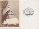 Dänemark Carte de visite / CdV / Kabinettfoto / Prinzess Alexandra von Dänemark -