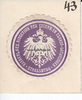 Strassburg Siegelmarke / Verschlussmarke / Kaiserl. Gen. Direction der Eisenb. in ... -