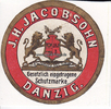 Danzig Reklamemarke / Siegelmarke / Verschlussmarke / J. H. Jacobsohn Danzig. / ... -