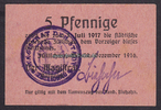 Züllichau / Brandenburg 5 Pfg. Stadt -