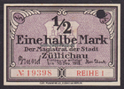 Züllichau / Brandenburg 1/2 Mark Stadt -