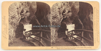 Lend/Österreich Stereoskopie / Foto / J. F. Jarvis / Underwood / Ein tiroler Seitenweg längs ... -