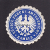 Hameln Siegelmarke / Verschlussmarke / Königl. Preuss. Amtsgericht Hameln -