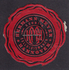 Hannover Siegelmarke / Verschlussmarke / Reklamemarke / Hermann Meyer Hannover Gummi-& .. -