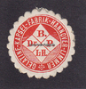 Hannover Siegelmarke / Verschlussmarke / Reklamemarke / Gelatine-Kapsel-Fabrik- ... -