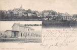 Belecke / Warstein Ansichtskarte / Postkarte / Gruss aus Belecke. / Bahnhof. -