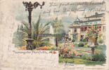 Frankfurt am Main Ansichtskarte / Postkarte / Litho Palmengarten Frankfurt am Main -