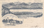 Oberwarngau / Warngau / Miesbach Ansichtskarte / Postkarte / Litho / Gruß vom Taubenberg bei Oberwarngau / ... -