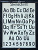 Bundesrepublik Deutschland Schulwandkarte / Schul Lehrtafel / Rollbild Karte / Steinschrift / Alphabet -