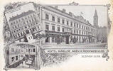 Wien / Österreich Ansichtskarte / Postkarte / Hotel Nagler, Wien, III. Rennweg No. 59. -