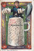 Deutsches Reich Ansichtskarte / Postkarte / Litho / Bier / Gruss aus der Kantine. -