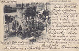 Paris / Frankfurt a. M. / Nürnberg Ansichtskarte / Postkarte / Weltausstellung Paris / Dynamos de la E.A.G.W. ... -