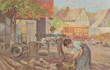 Köln-Deutz Ansichtskarte / Postkarte / Künstlerkarte / Gasmotoren-Fabrik Deutz, Cöln-Deutz -