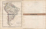 Südamerika Original Landkarte, South America / Walker's Atlas. / Gestochen von Sidney .. -