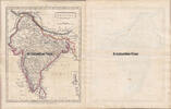 Hindustan / Indien Original Landkarte, Hindoostan. / Walker's Atlas. / Gestochen von Sidney .. -