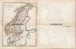 Schweden Original Landkarte, Sweden / Walker's Atlas. / Gestochen von ... -