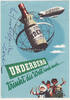 Österreich Ansichtskarte / Postkarte / Zeppelin / Underberg trinkt die Welt und auch..... -