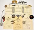 Drittes Reich / Italien Luftwaffe / Nachlass des Feldwebels Herbert Foller / Deutsches Kreuz in Gold -